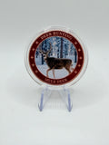 Mule Deer Hunting Collectible Coin – 1 oz .999 Fine Copper