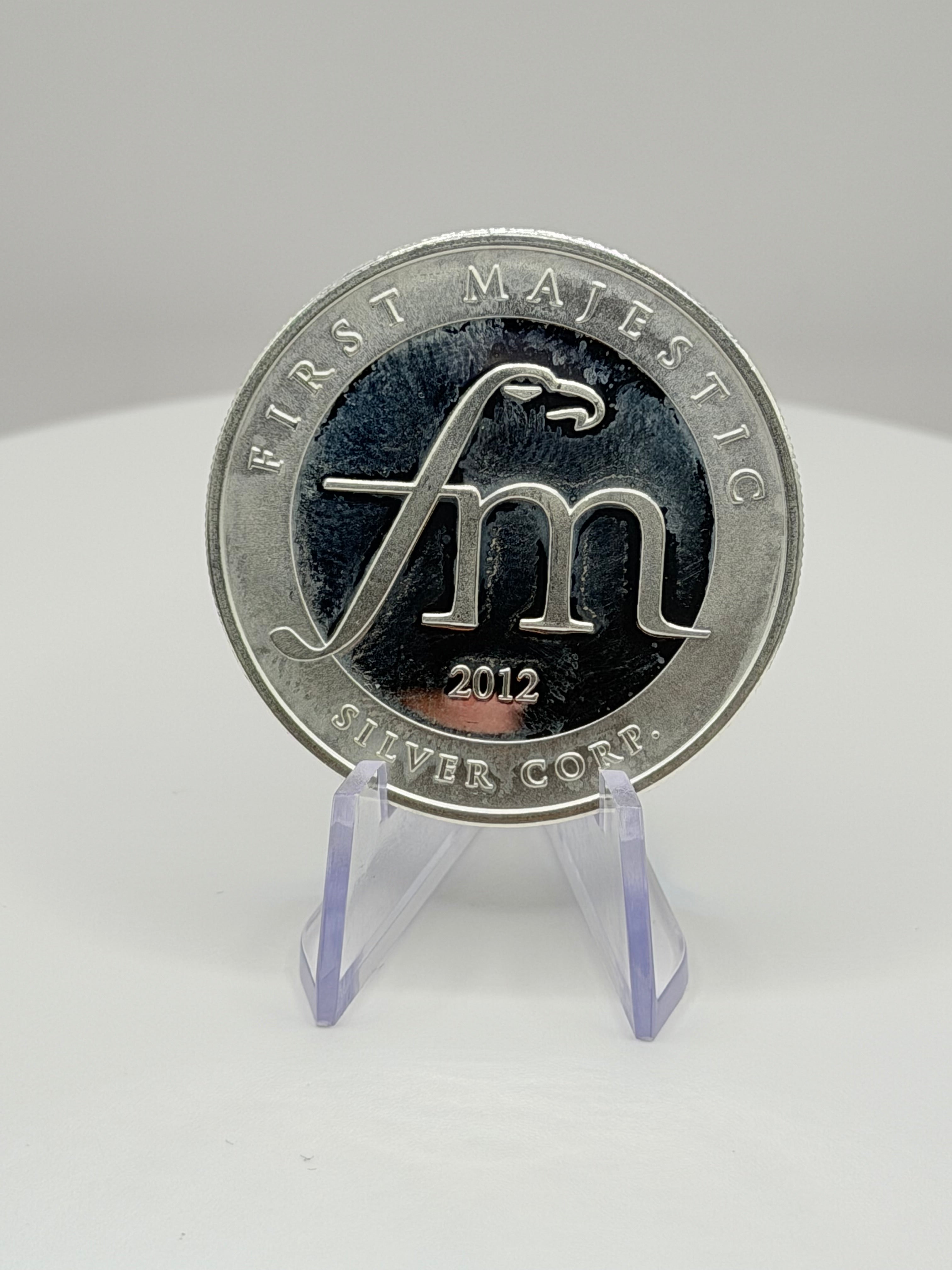 1 oz First Majestic Silver Round – .999 Pure Mayan Pyramid Edition