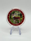 Axis Deer Hunting / Deer Hunting Collectible Coin – 1 oz .999 Fine Copper