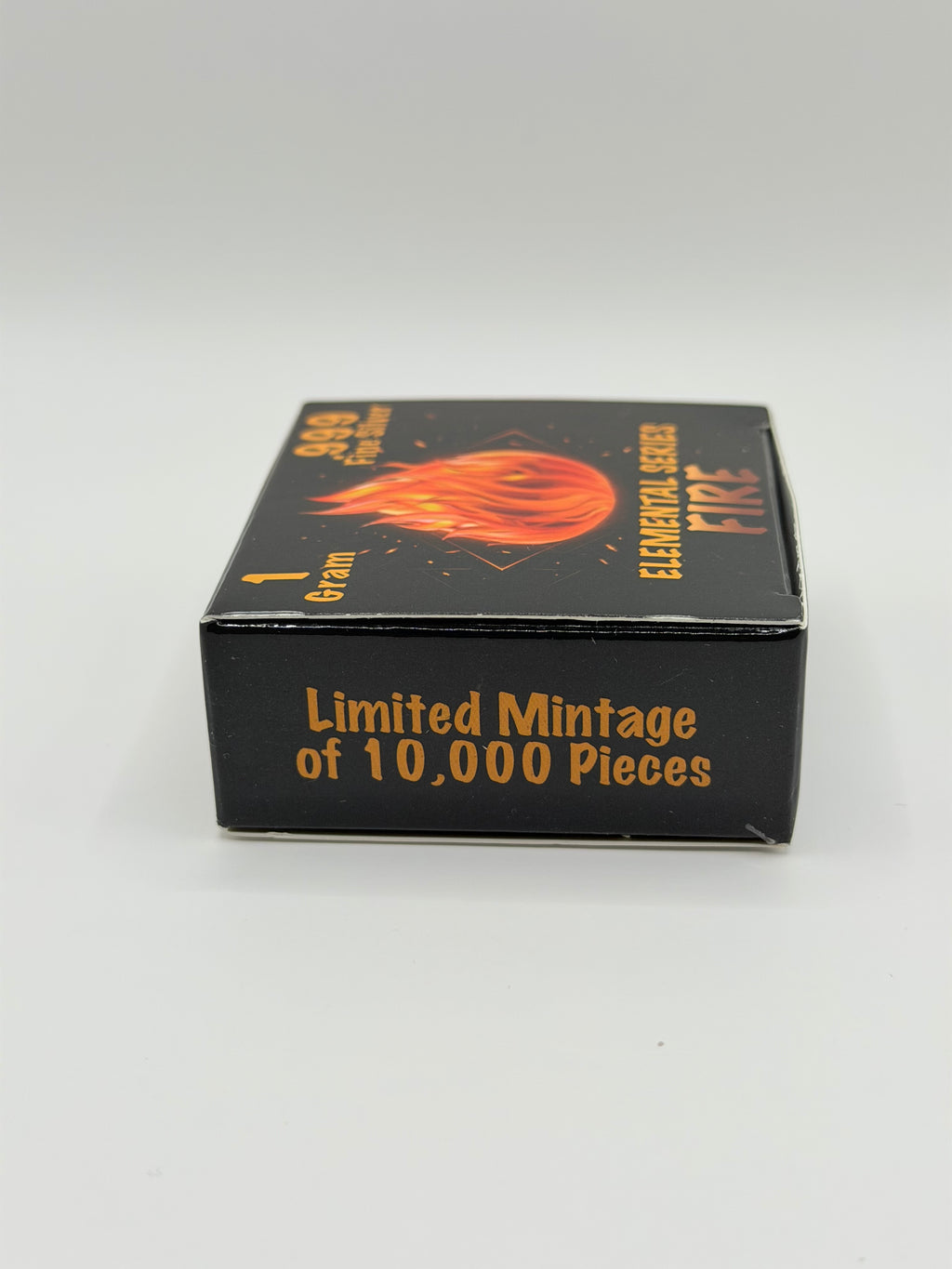 1 Gram .999 Fine Silver Bar - Elemental Series: FIRE Edition
