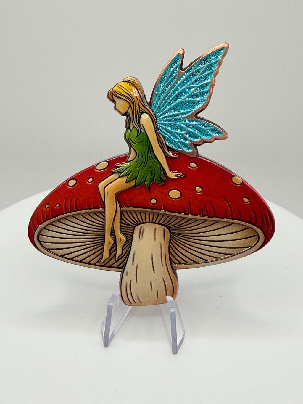 2026 Enchanted Fairy 100g Colorized Shaped Copper Medal Box
