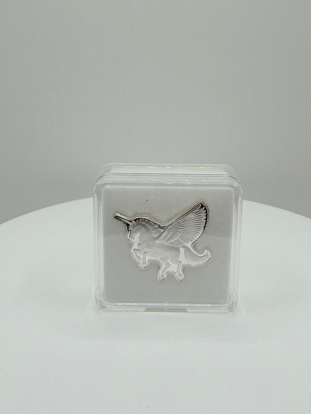 Pan Silver Co 5 Gram .999 Fine Silver Pegasus Unicorn Art Bar