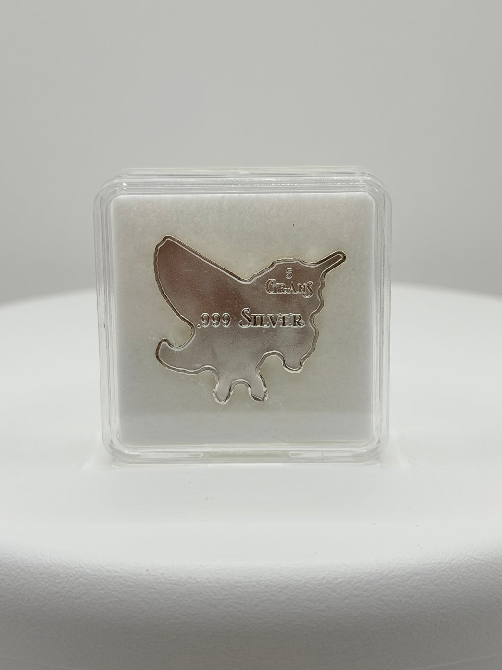 Pan Silver Co 5 Gram .999 Fine Silver Pegasus Unicorn Art Bar