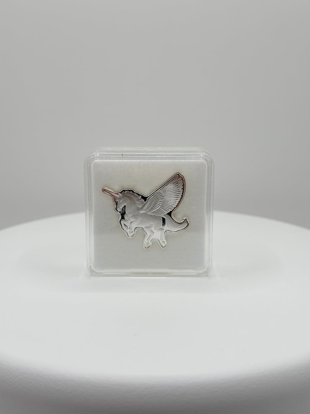 Pan Silver Co 5 Gram .999 Fine Silver Pegasus Unicorn Art Bar
