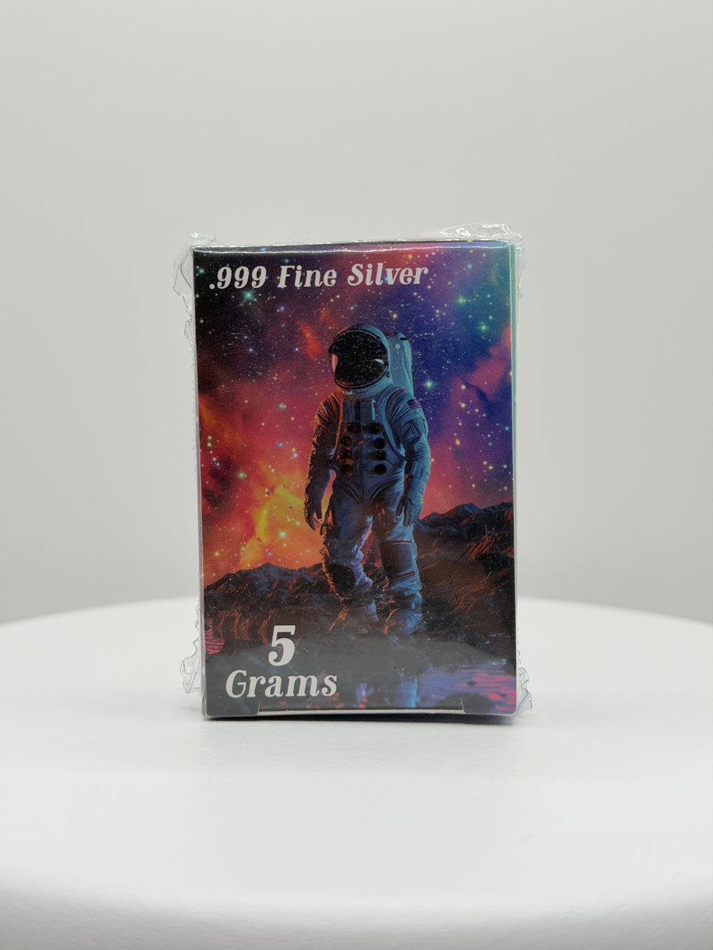Pan Silver Co 5 Gram .999 Fine Silver Astronaut Deep Space Bar
