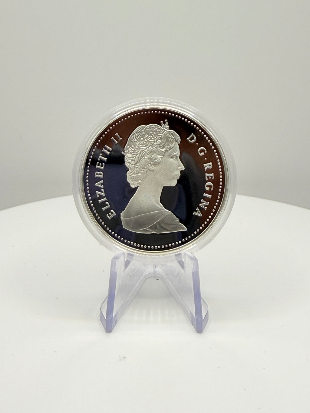 1986 Canada Vancouver Centennial $1 Silver Proof Coin Boxed
