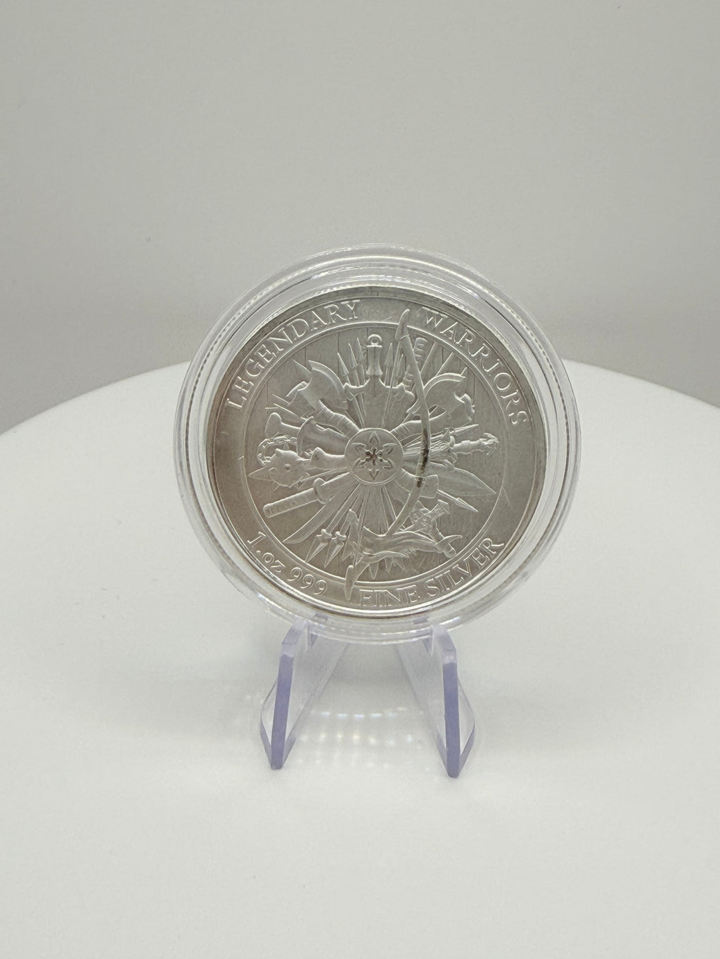 Geronimo 1 oz Silver Round (.999 Fine Bullion) - Legendary Warriors Series