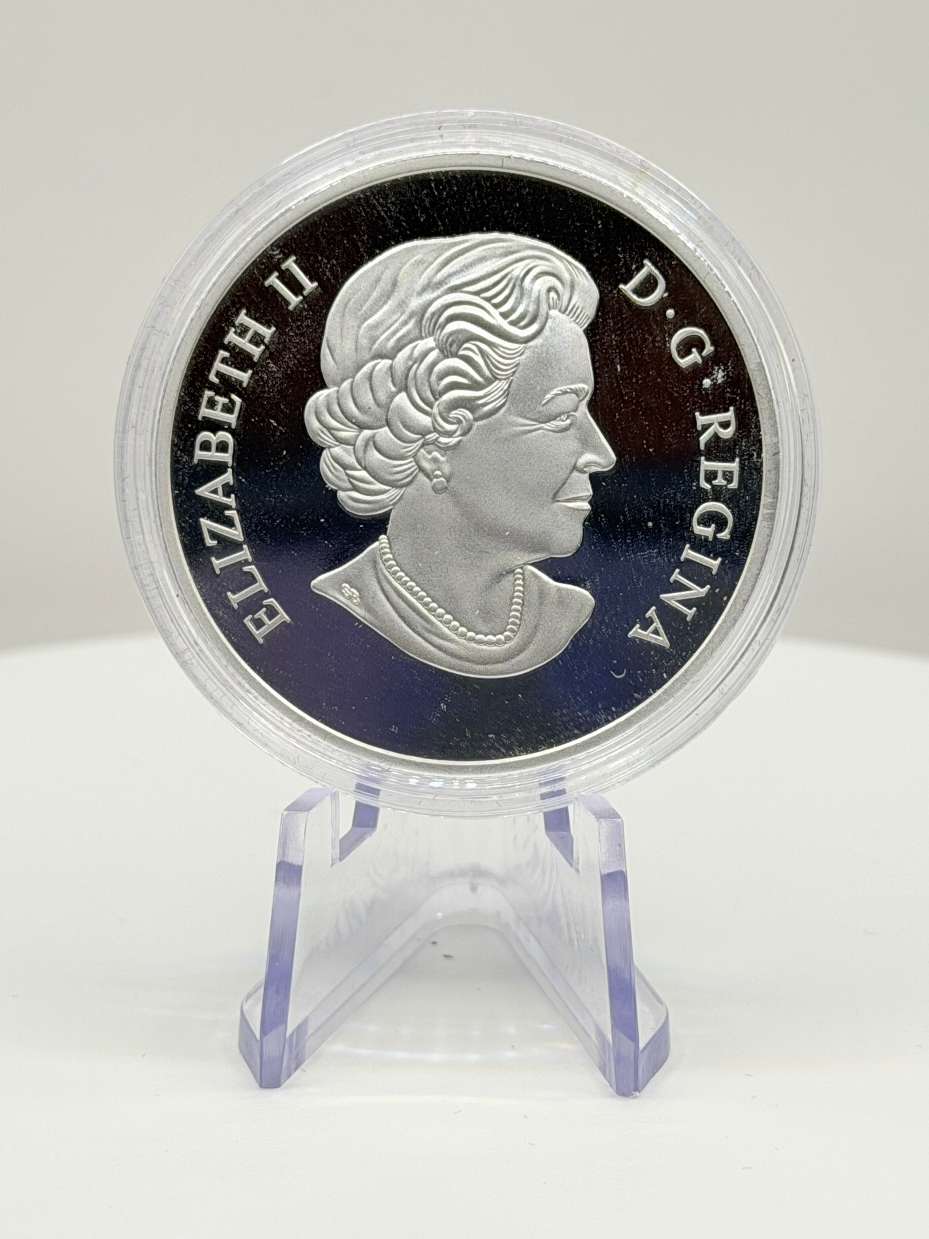 2020 Canada $15 Lunar Year of the Rat 1 oz Silver Proof Coin with COA and Box