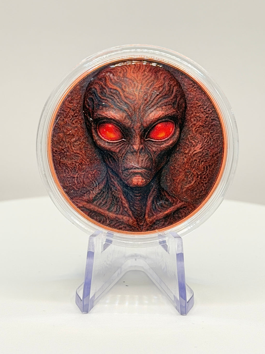 1 oz Alien Extraterrestrial Copper Round .999 Fine