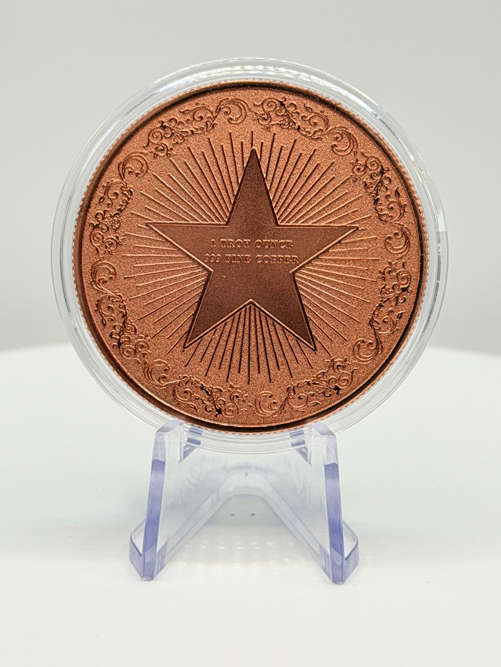 Enchanted Forest Fawn 1 oz Colorized .999 Copper Round Bullion