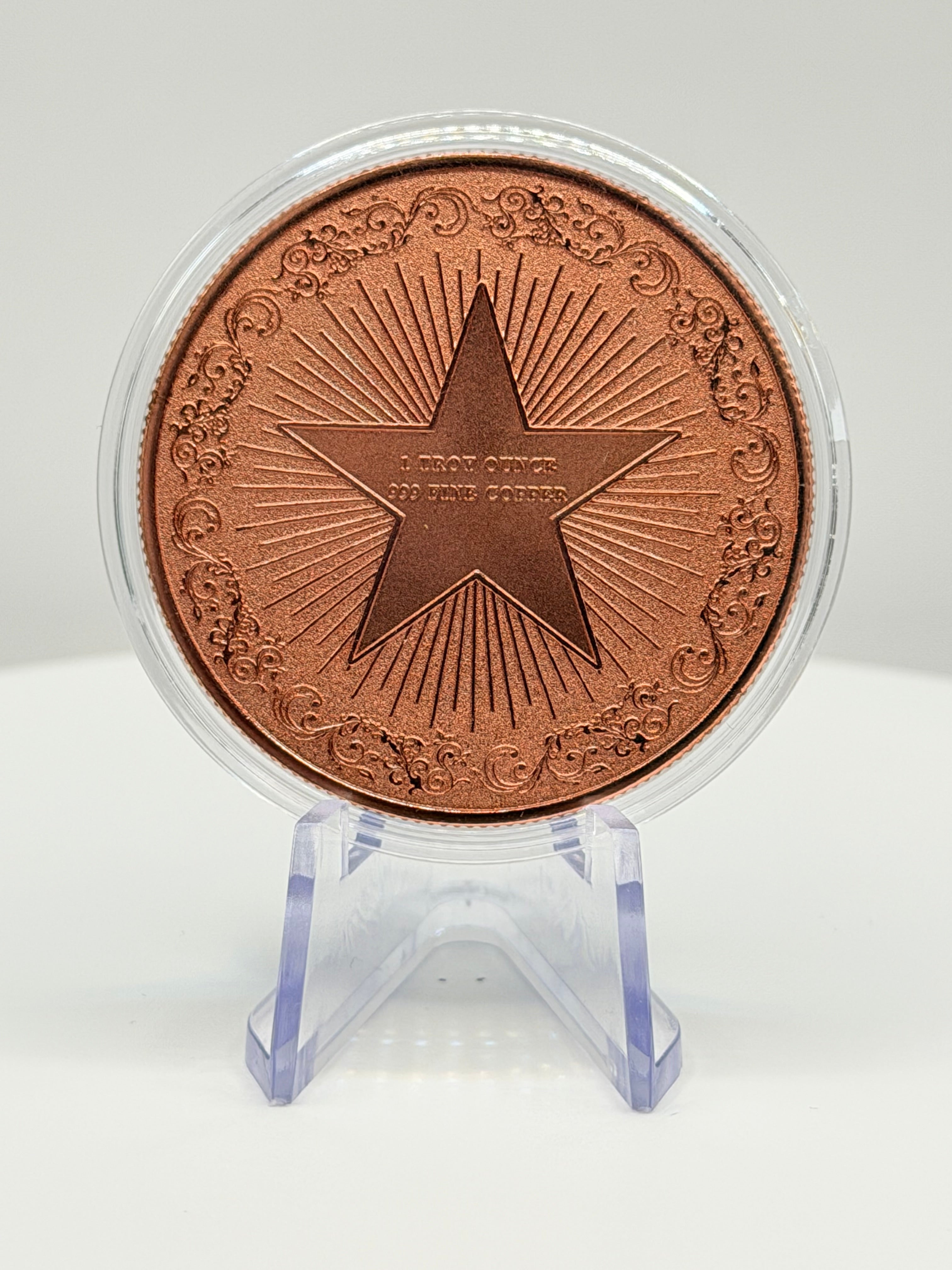 Enchanted Forest Fawn 1 oz Colorized .999 Copper Round Bullion