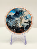 White Tiger Mountain Ascent 1 oz Colorized .999 Copper Round