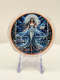 Celestial Moon Goddess 1 oz Colorized .999 Copper Round