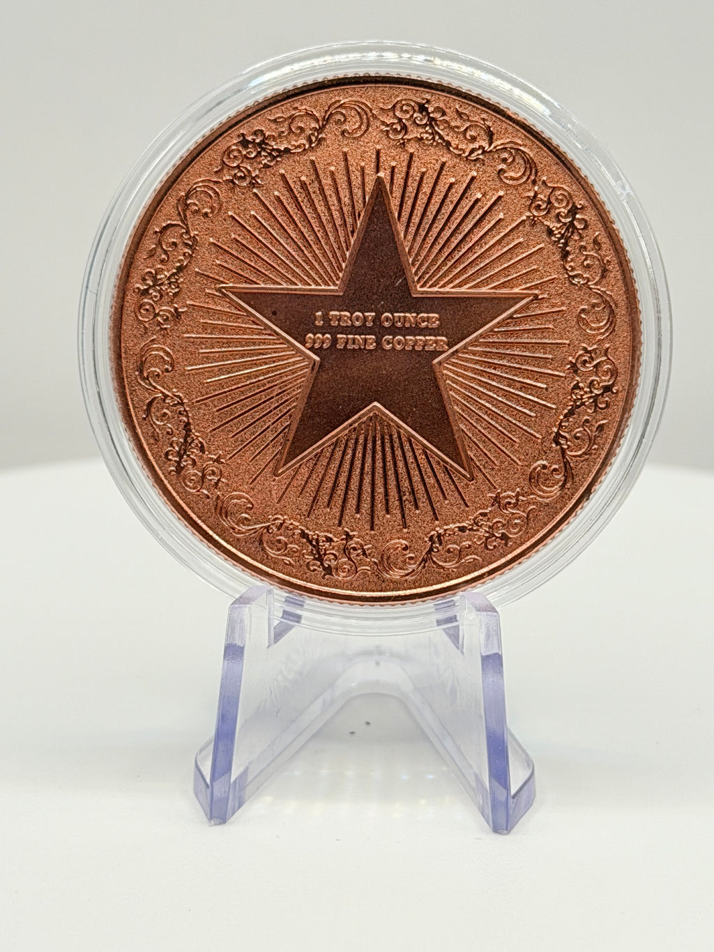 Mystical Moonlight Unicorn 1 oz Colorized .999 Copper Round
