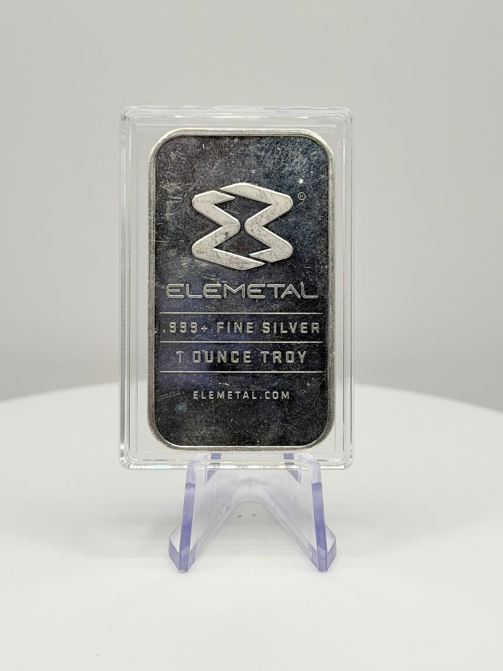 Luciteria Science 1 oz Silver Element Bar .999 Fine Periodic Table