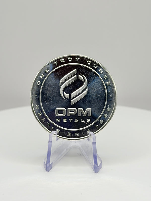 Ohio Precious Metals OPM 1 oz .999 Fine Silver Round Bullion