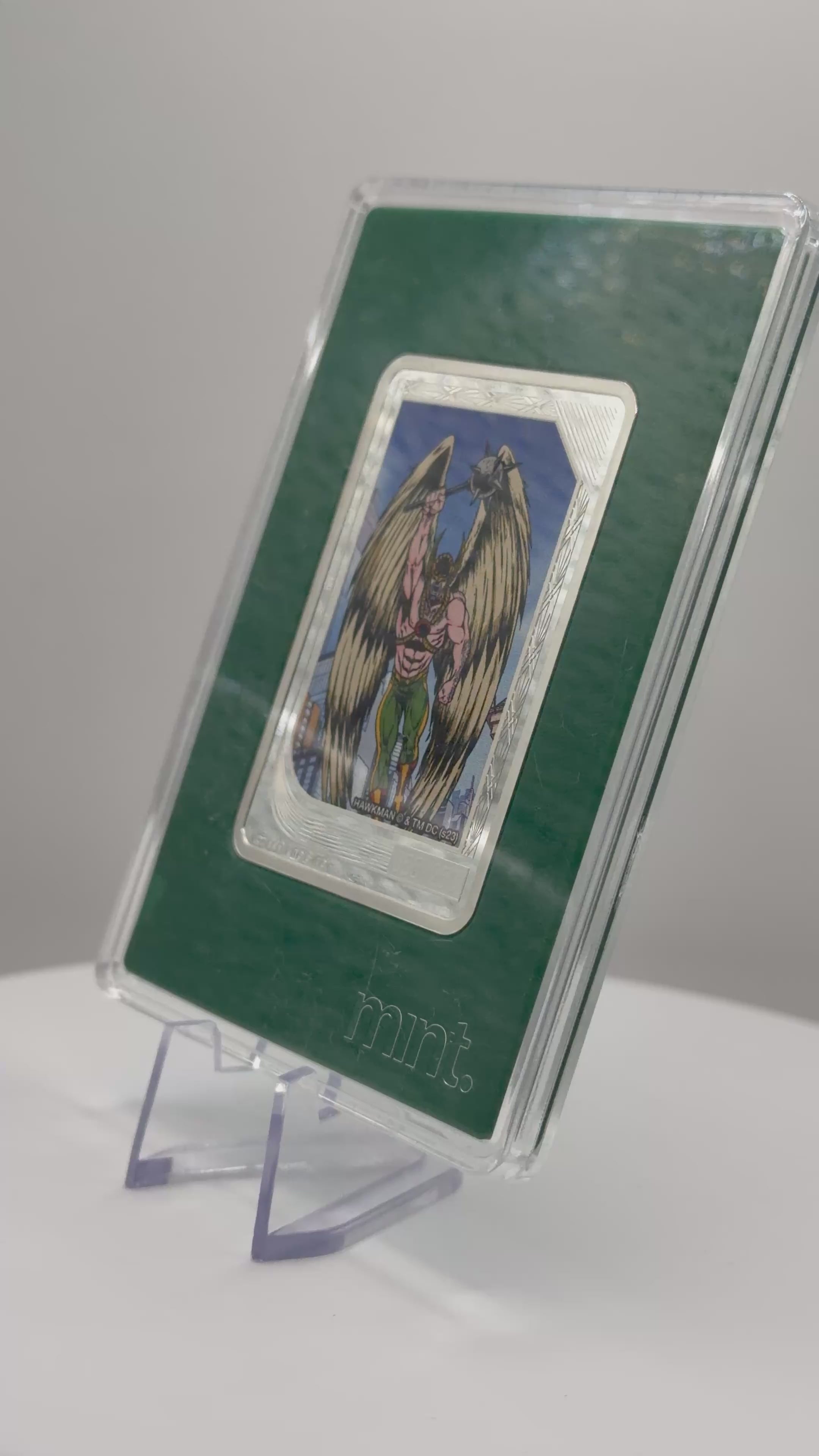 2023 Niue DC Comics Trading Coins Hawkman 1 oz Silver #055/250