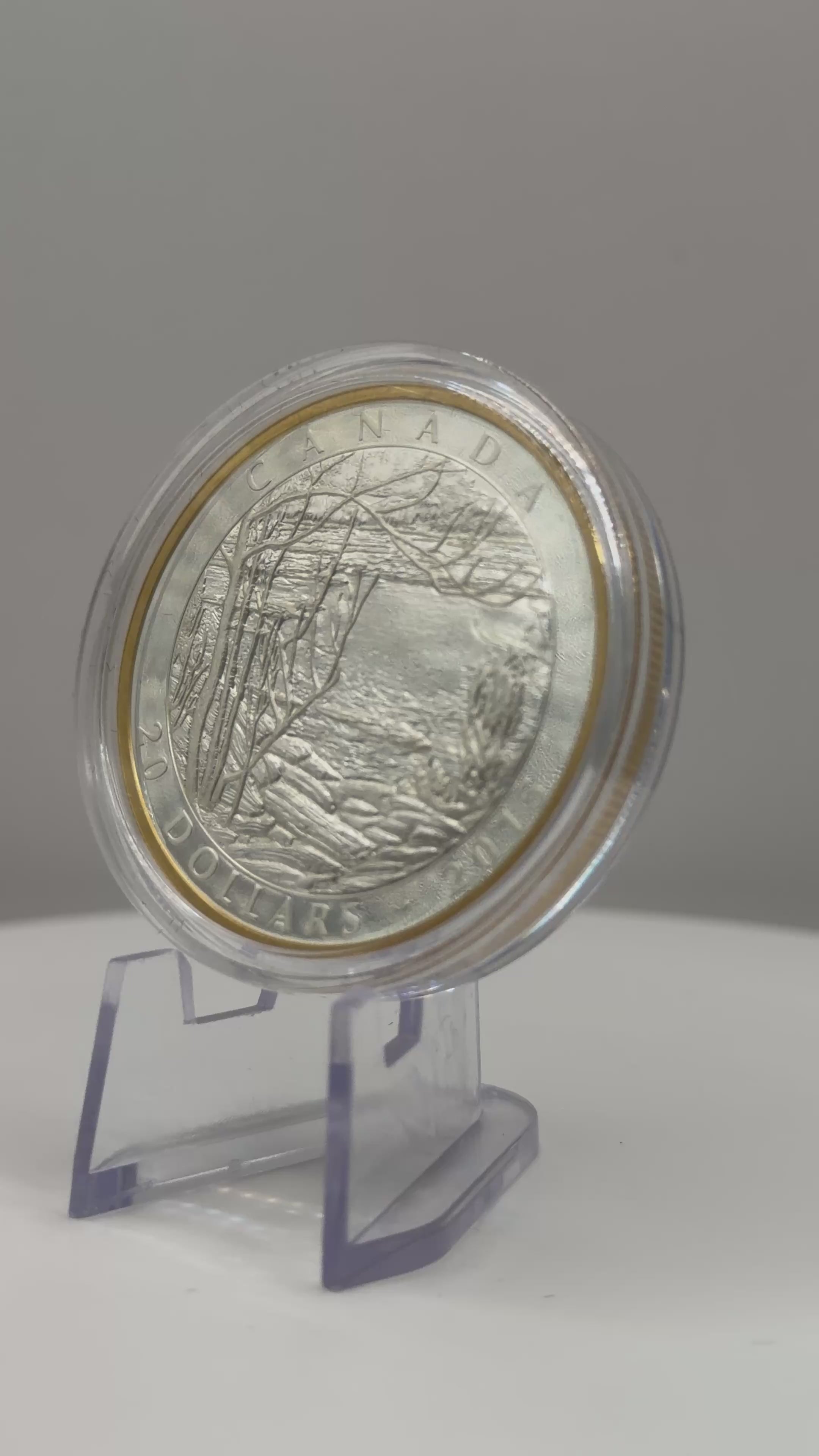 2015 Canada $20 Tom Thomson Spring Ice 1 oz Silver Proof Coin