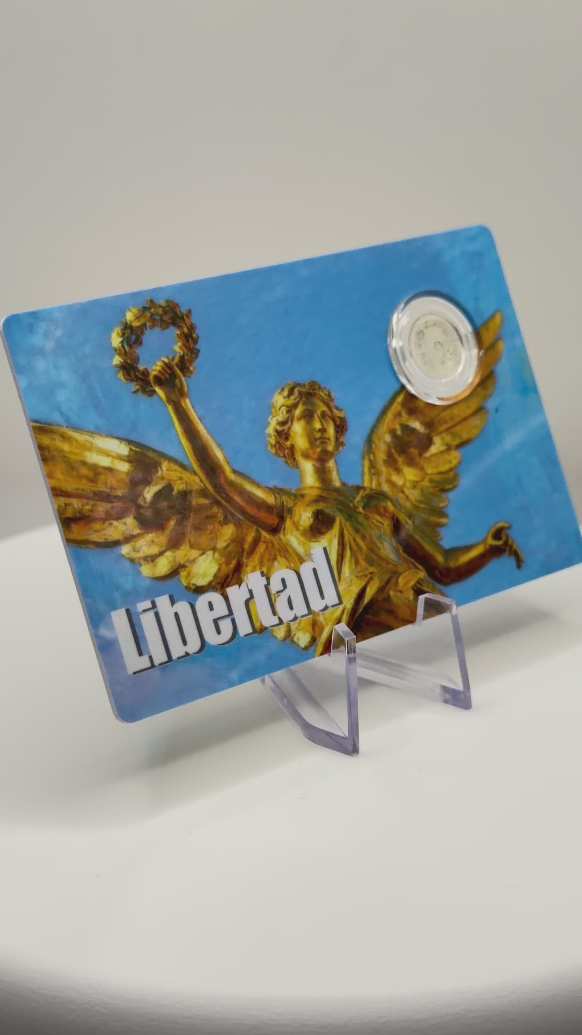 2026 Liberia Libertad 1/1000 oz .999 Platinum Coin with COA Card