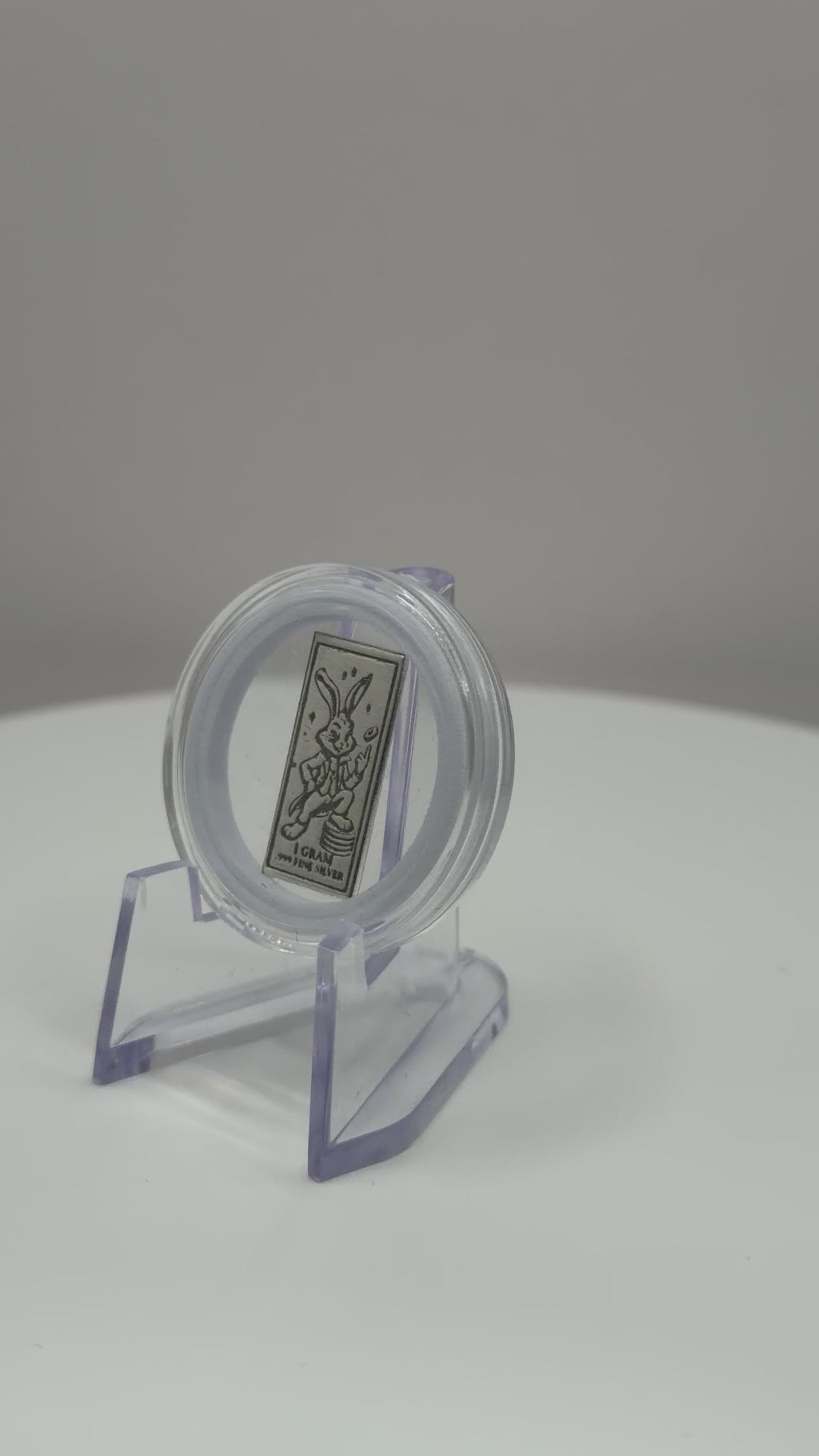 1 Gram .999 Fine Silver Bar - Money Bunny Collector Edition