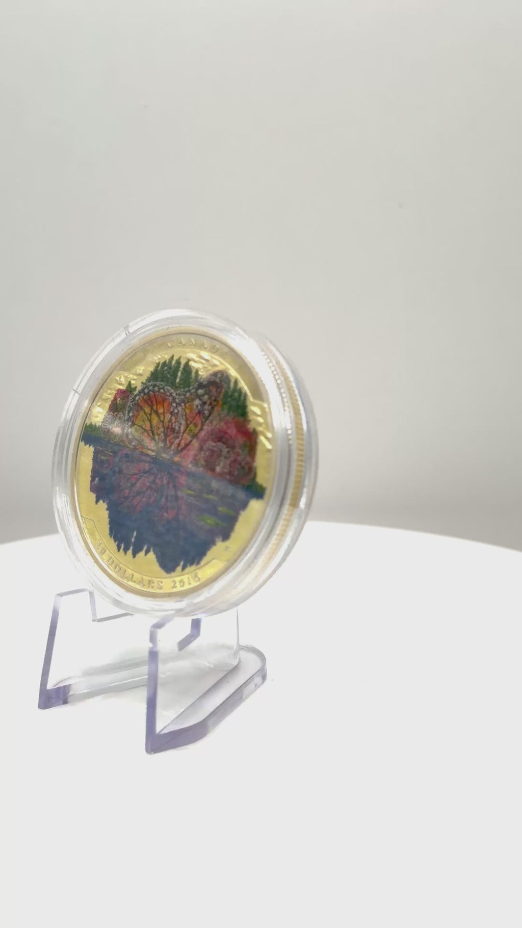 2016 Canada $20 Landscape Illusion Butterfly 1 oz Silver Coin