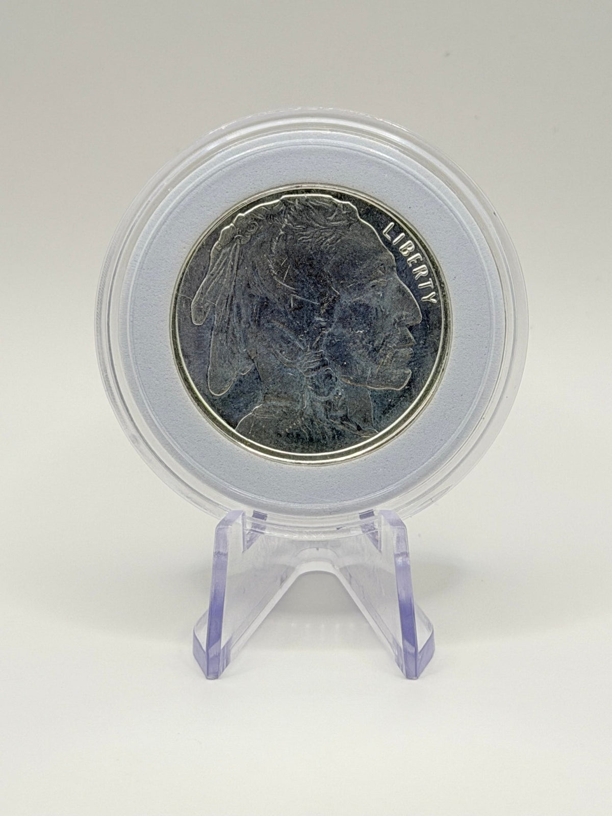 Highland Mint 1/2 oz Buffalo Fine Silver Round (.999 Pure) - MMmetalsandmore