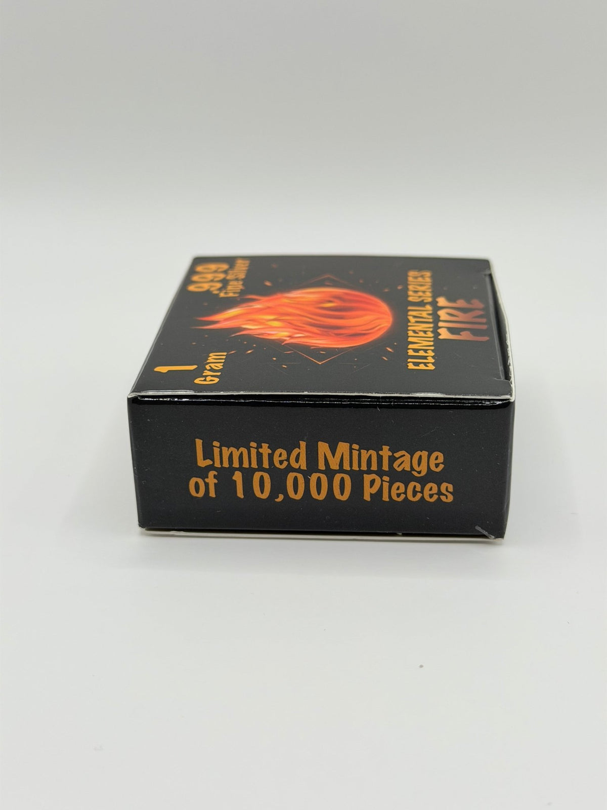 1 Gram .999 Fine Silver Bar - Elemental Series: FIRE Edition - MMmetalsandmore
