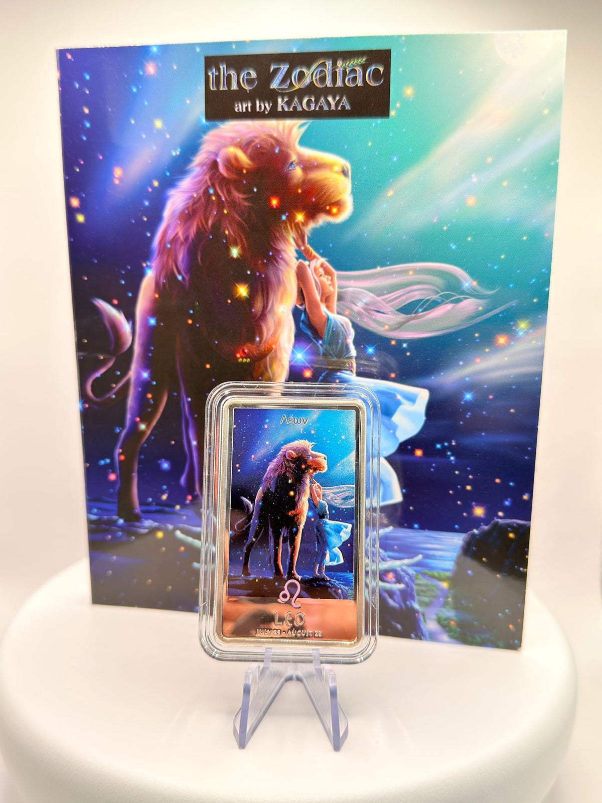 2011 Niue $2 Kagaya Zodiac Series: LEO 1 oz Silver Proof Coin ( Edition) - MMmetalsandmore