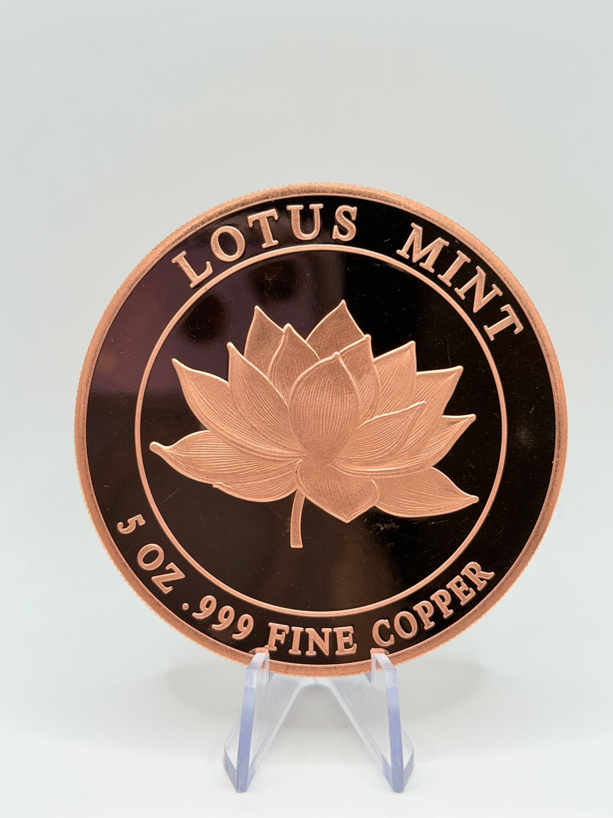 Lotus Mint 5 oz Jaguar .999 Fine Copper Round – Big Cat Series - MMmetalsandmore