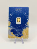 PAMP Suisse Zodiac Series 0.5g .9999 Fine Gold Bar in Certified Assay Card - MMmetalsandmore