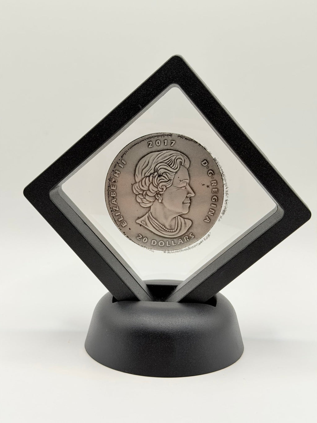 2017 $20 Fine Silver Coin - Ancient Canada: Ornithomimus (1 oz .9999 Pure) - MMmetalsandmore
