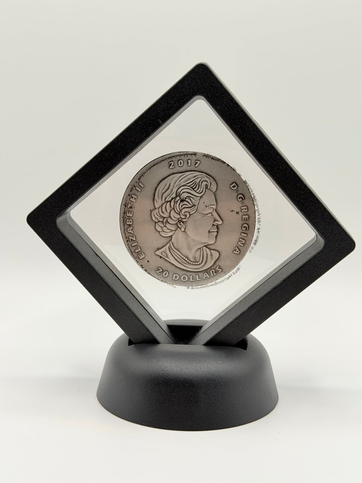 2017 $20 Fine Silver Coin - Ancient Canada: Ornithomimus (1 oz .9999 Pure) - MMmetalsandmore