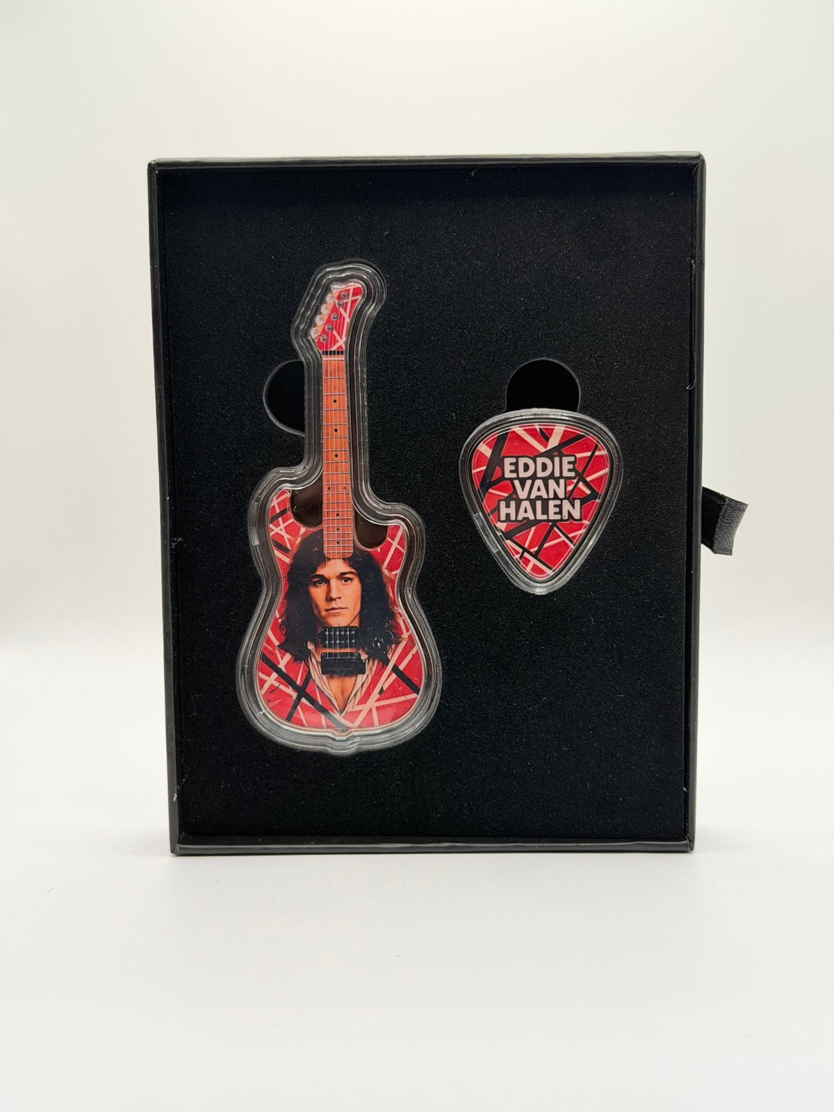2026 Rock Icons Guitar & Pick Set 54.6g .999 Pure Copper Limited Edition Box - MMmetalsandmore