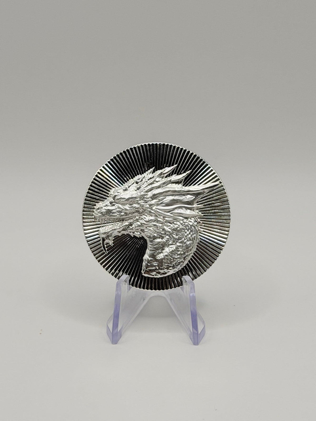 Scottsdale Mint 1 oz Dragon Stacker Round (.999 Fine Silver) - MMmetalsandmore