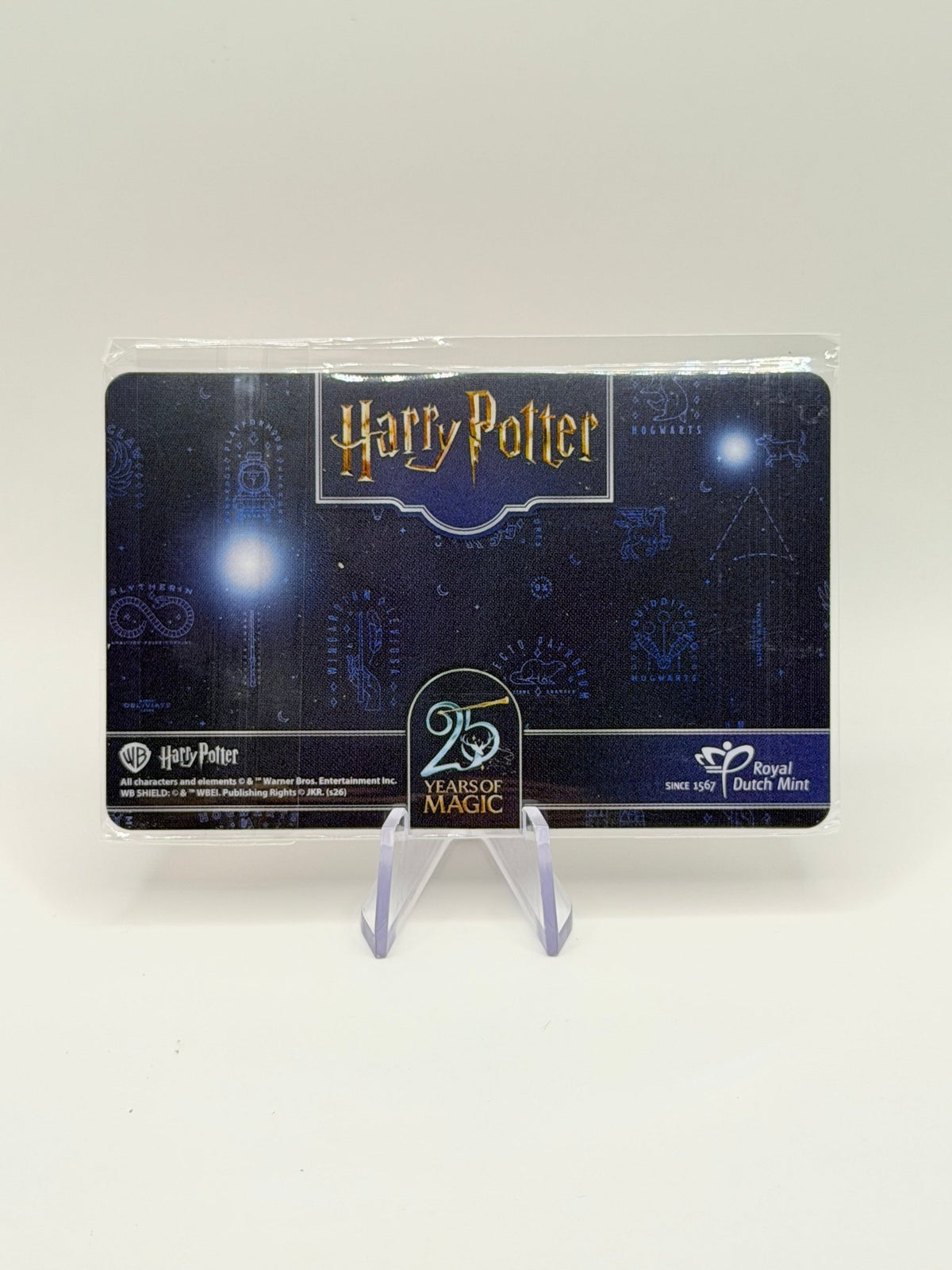 2026 Royal Dutch Mint 25 Years of Harry Potter 1g Silver Bar in Commemorative Finecard – Limited Edition Anniversary Character Series - MMmetalsandmore