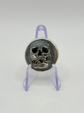 Rocky Shore Silver Co. 1/2 oz Hand-Poured .999 Fine Silver Skull & Crossbones Round - MMmetalsandmore