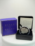2022 Canada $20 Queen Elizabeth II’s Royal Cypher 1 oz Pure Silver Coin (Black Rhodium Plated) - MMmetalsandmore