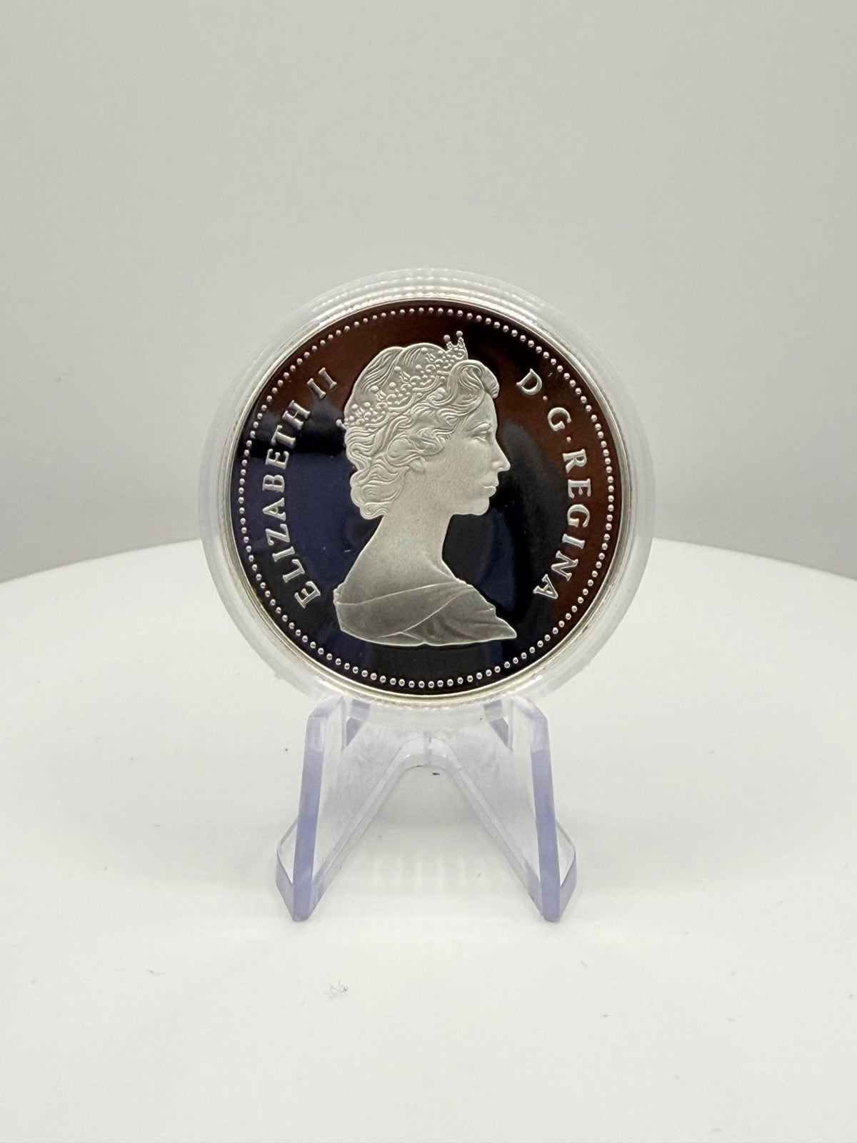 1986 Canada Vancouver Centennial $1 Silver Proof Coin Boxed - MMmetalsandmore