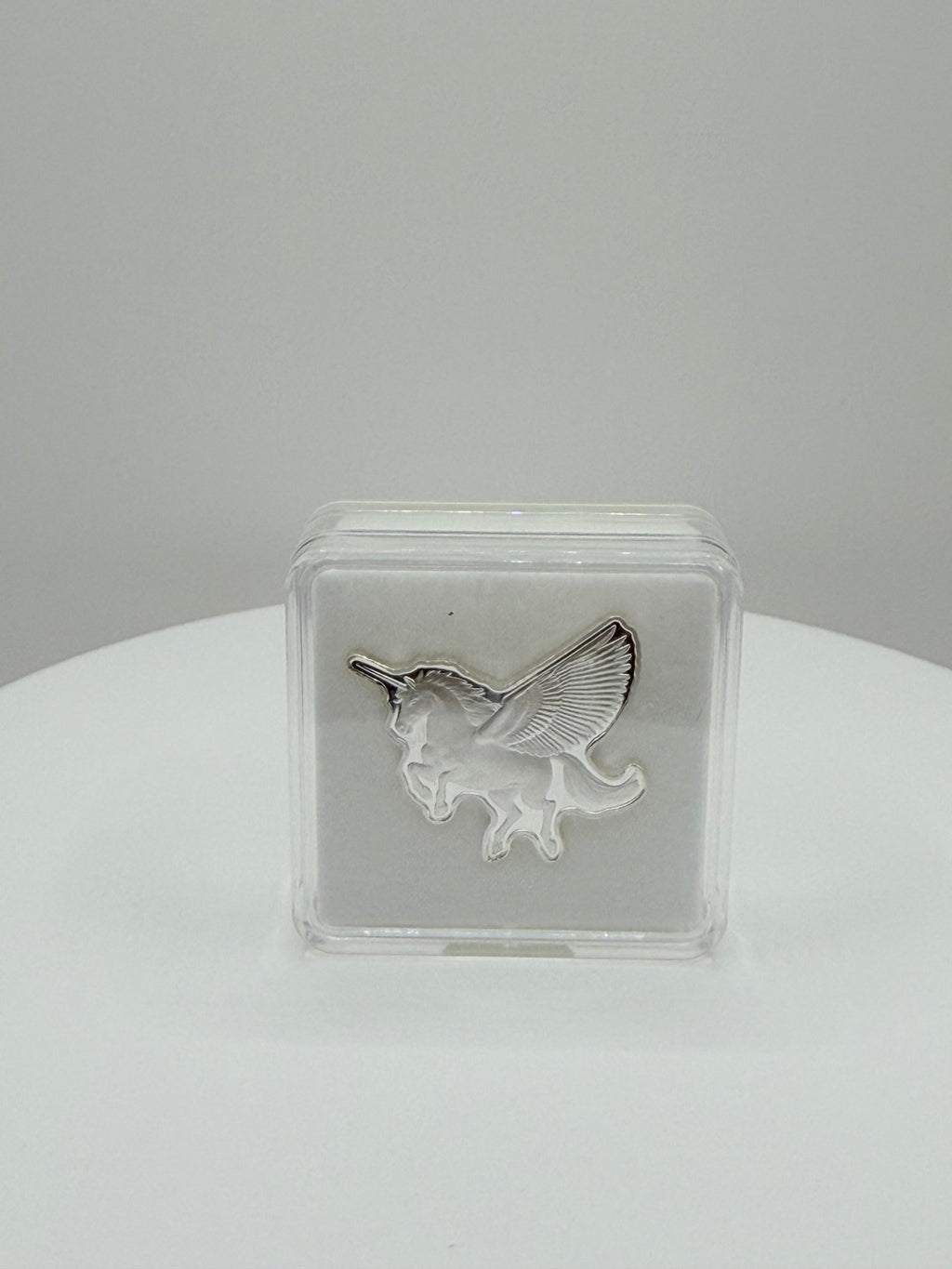 Pan Silver Co 5 Gram .999 Fine Silver Pegasus Unicorn Art Bar - MMmetalsandmore