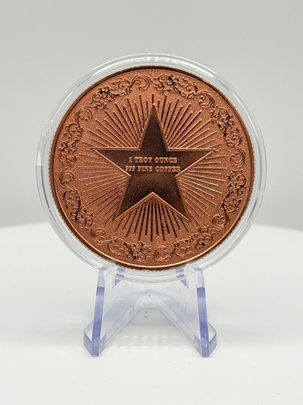 Mystical Nine-Tailed Cosmic Fox 1 oz .999 Fine Copper Art Round - Limited Edition Colorized Bullion - MMmetalsandmore