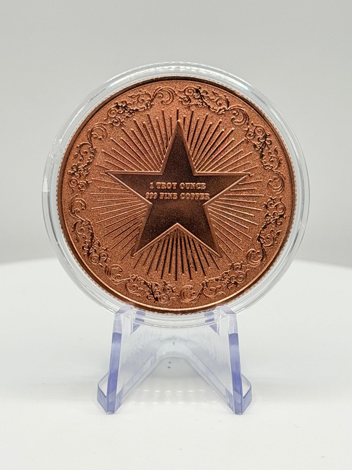 Mystical Nine-Tailed Cosmic Fox 1 oz .999 Fine Copper Art Round - Limited Edition Colorized Bullion - MMmetalsandmore