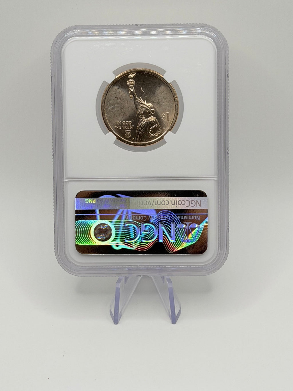 2026-P WI $1 American Innovation "Cray-1 Supercomputer" – NGC Brilliant Uncirculated (Treasure Series) - MMmetalsandmore
