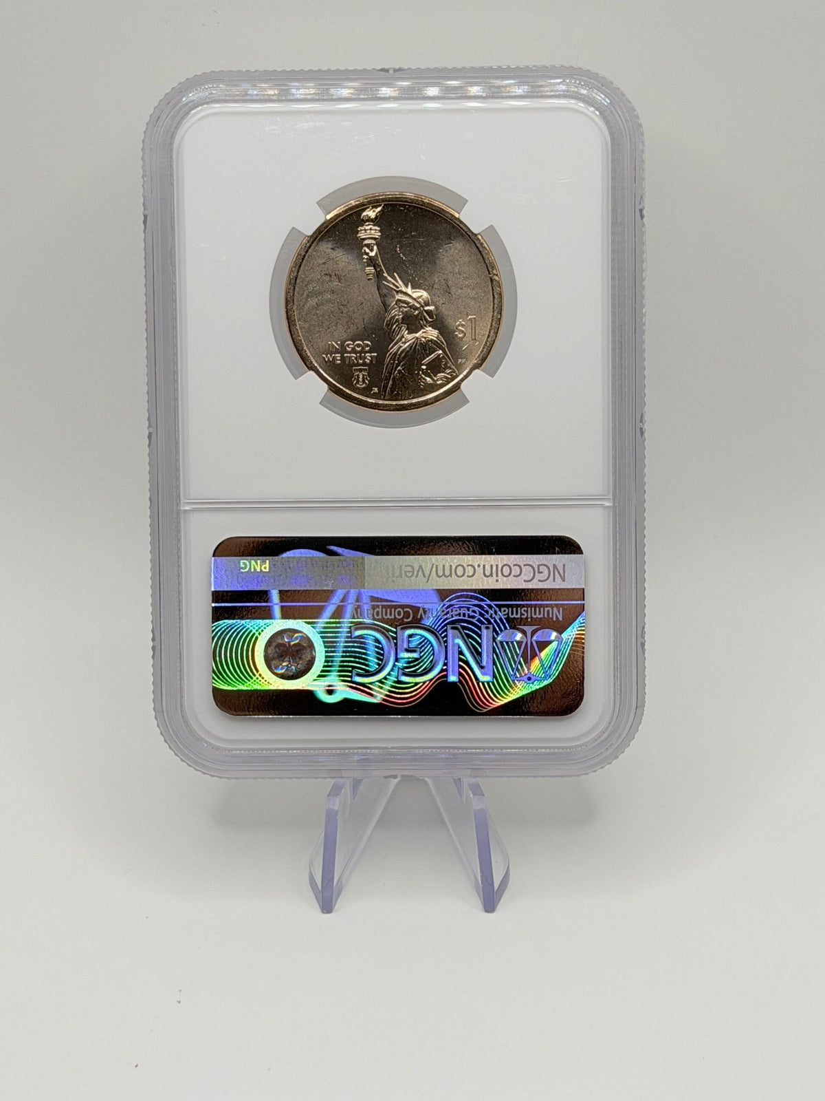 2026-P WI $1 American Innovation "Cray-1 Supercomputer" – NGC Brilliant Uncirculated (Treasure Series) - MMmetalsandmore