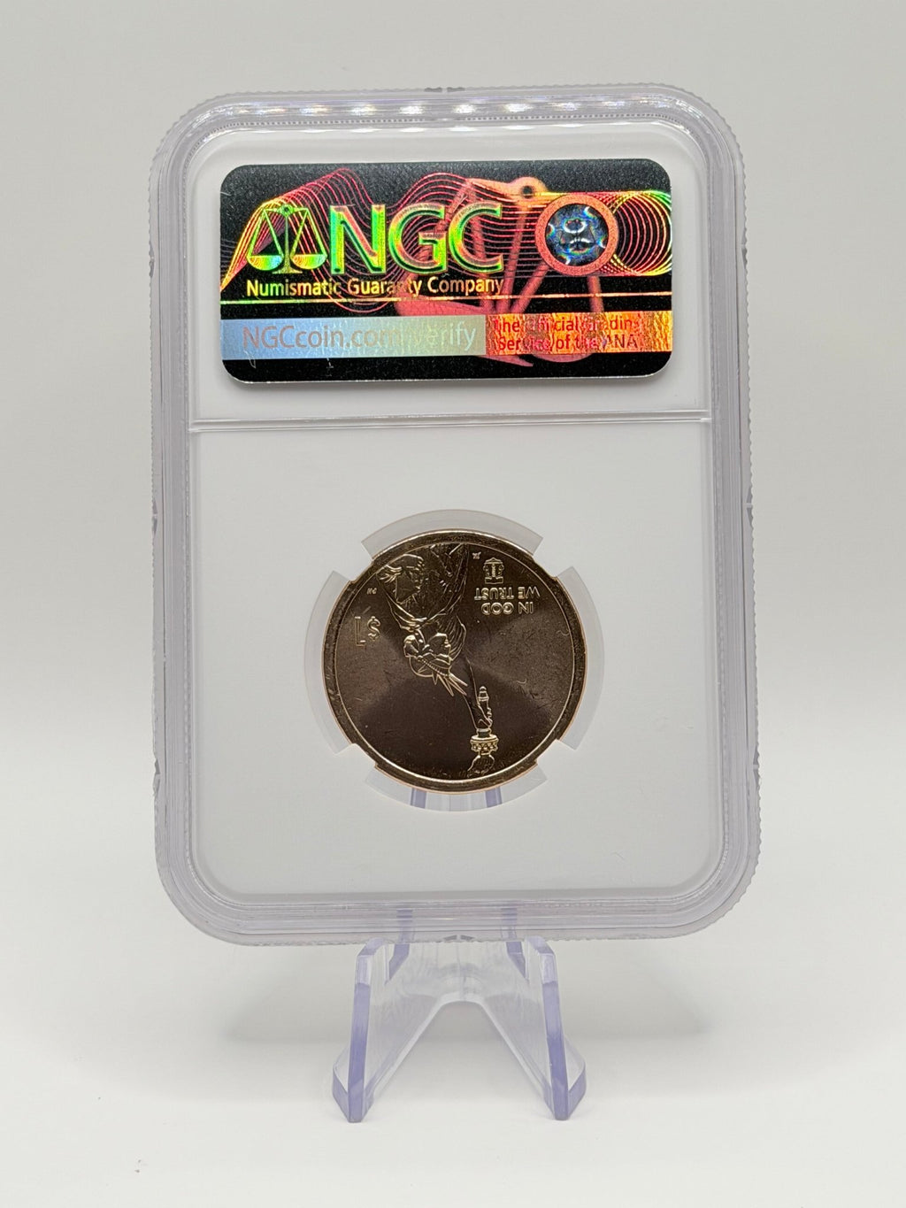 2026-P WI $1 American Innovation "Cray-1 Supercomputer" – NGC Brilliant Uncirculated (Treasure Series) - MMmetalsandmore