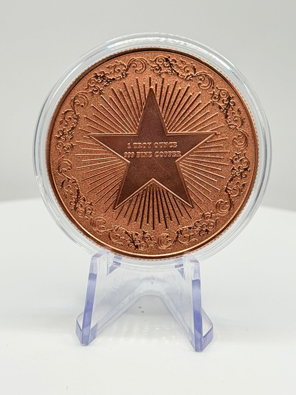 Celestial Moon Goddess 1 oz Colorized .999 Copper Round - MMmetalsandmore
