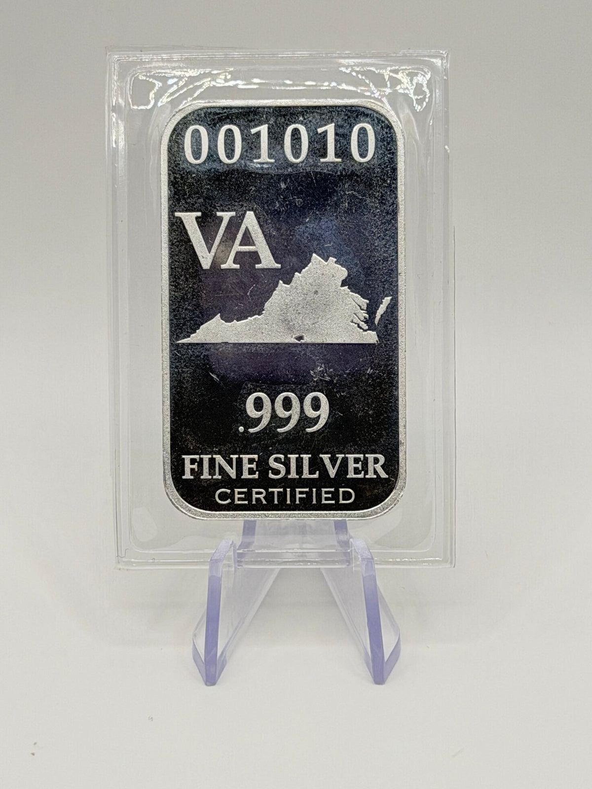 Federated Mint 50 State Minimum 1/2 oz .999 Fine Silver Bar – Vintage Collectible Art Ingot in Mint Capsule - MMmetalsandmore