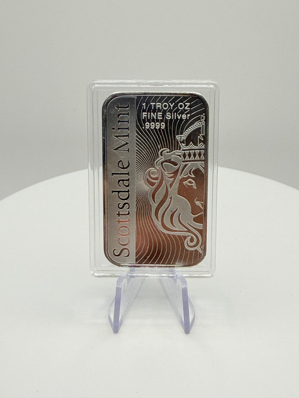 1 oz Silver Bar - Scottsdale Mint - Vortex (.9999 Fine Silver) - MMmetalsandmore