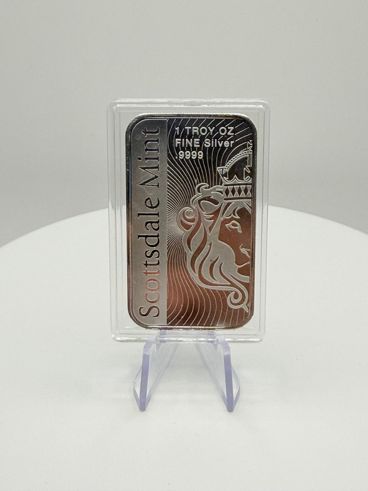 1 oz Silver Bar - Scottsdale Mint - Vortex (.9999 Fine Silver) - MMmetalsandmore