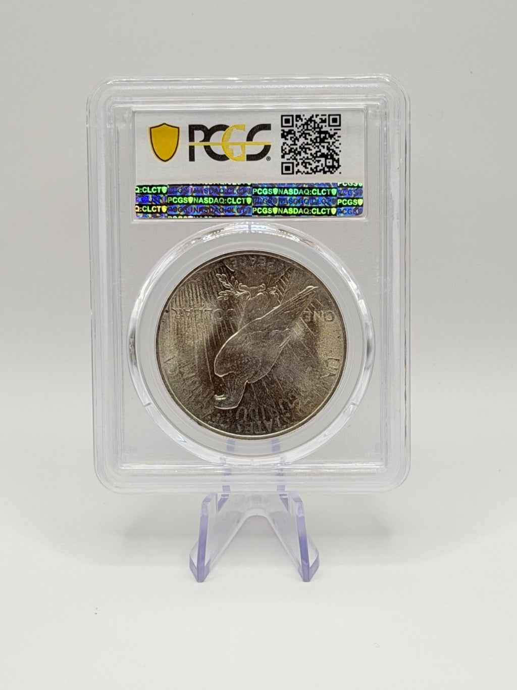 1923 US Mint Peace Silver Dollar $1 – PCGS MS63 (Cert 37089870) - MMmetalsandmore