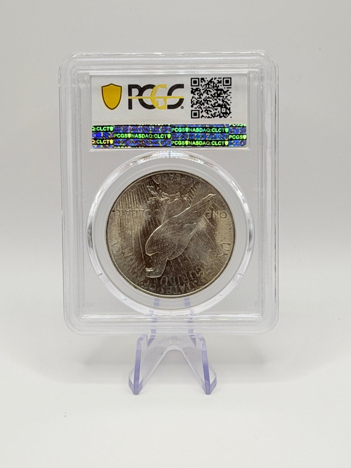 1923 US Mint Peace Silver Dollar $1 – PCGS MS63 (Cert 37089870) - MMmetalsandmore